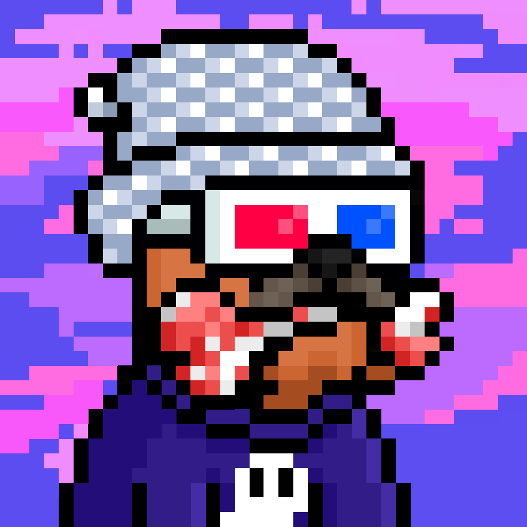 Pixel Bulldog NFT specimen number 101