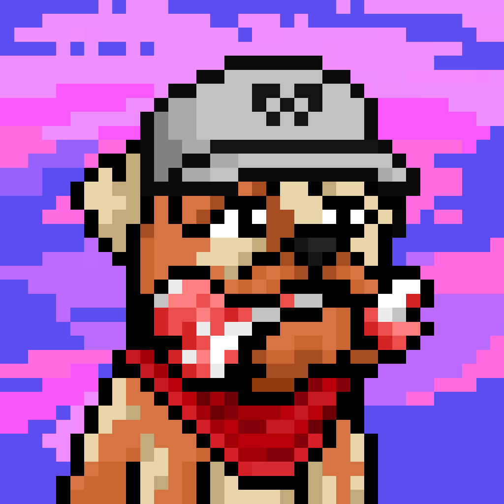 Pixel Bulldog number 12