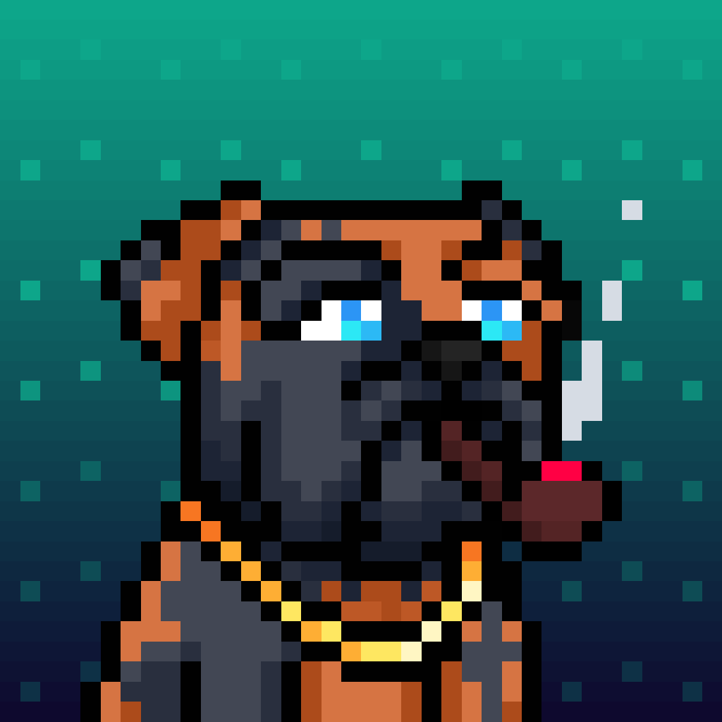 Pixel Bulldog number 861